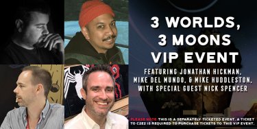 C2E2 3 Worlds, 3 Moons Event