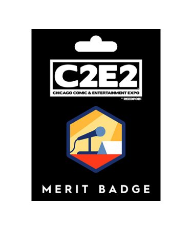 C2E2 Merch Merit Badge