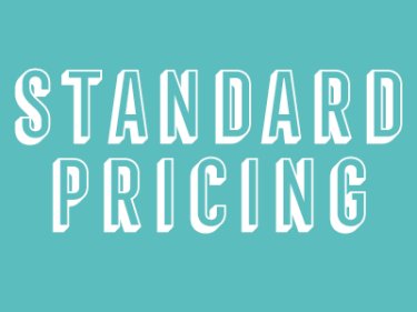Standard Pricing 