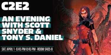 An Evening with Scott Snyder and Tony S Daniel Ticketed Event