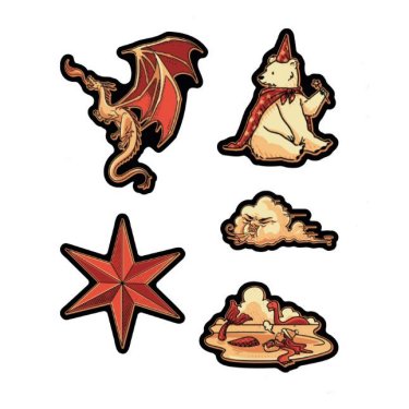 Characters Sticker Set