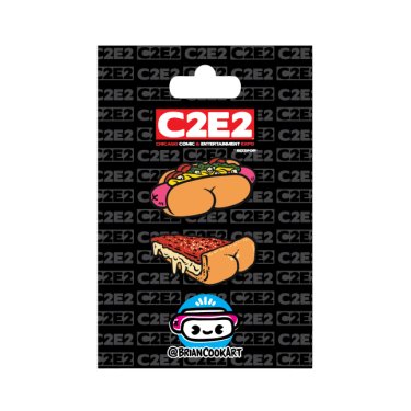 C2E2 x Butts on Things Pin set