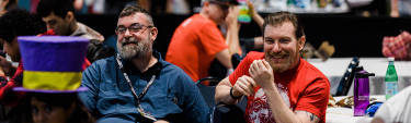 Take a break from the crowds and recharge in the Superfan Lounge